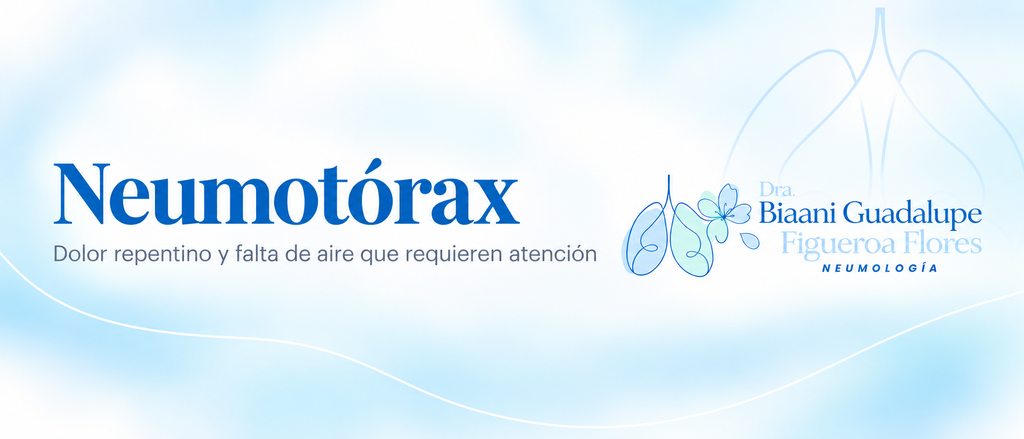 Neumotórax - Dra. Biaani Figueroa, neumóloga en Tuxtla Gutiérrez